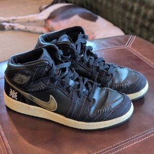Jordan 1 Retro Mid Birmingham Barons Opening Day 2008 5.5y/7w